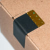 Sicherheitssiegel «VOID OPEN» 50x20mm mattschwarz mit Hologramm
