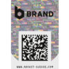 Security Labels with QR code